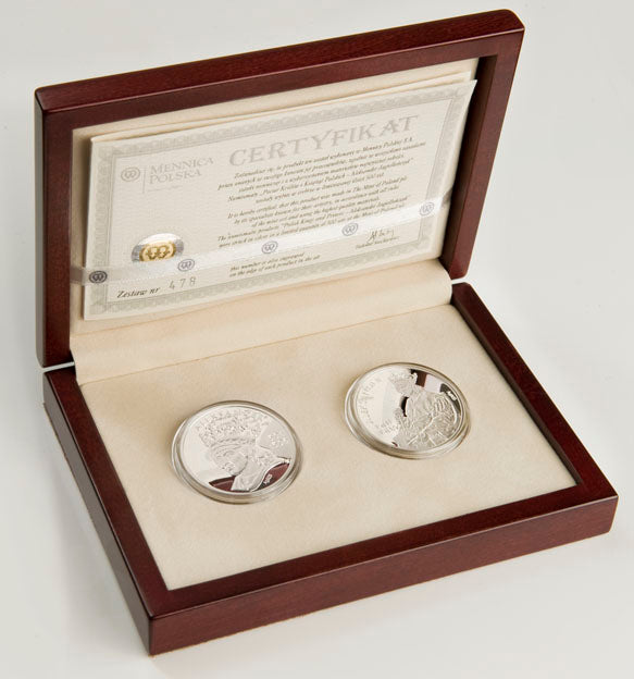 Koronowani Królowie Polski - Aleksander Jagiellończyk (1501-1506) - zestaw srebrny, 2009