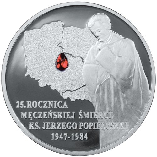 10 zł, 25. rocznica śmierci Księdza Jerzego Popiełuszki, 2009
