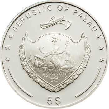 5 dolarów, Marine life protection - Jewels of the sea - pearl / Klejnoty morza - perła, 2009
