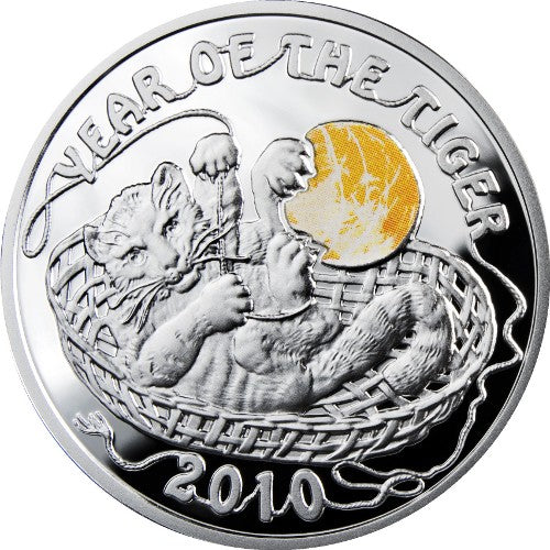 1 $, Kalendarz chiński - Rok Tygrysa - Tygrysek (Year of the Tiger 2010), 2009