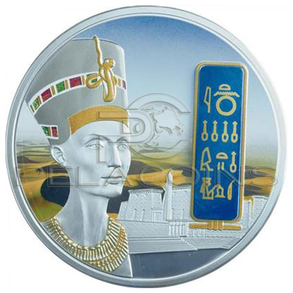 Fiji 2012 50$ Jewels of Egypt Nefertiti 2oz