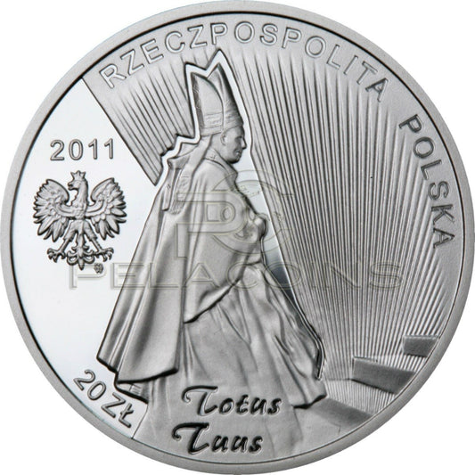 Polska 2011 20zł Beatyfikacja Jana Pawła II – 1 V 2011