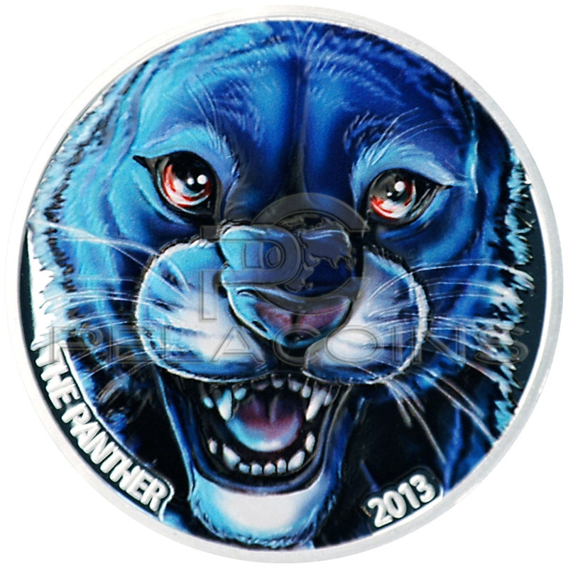 Ivory Coast 2013 1000 Francs - The Black Panther Color