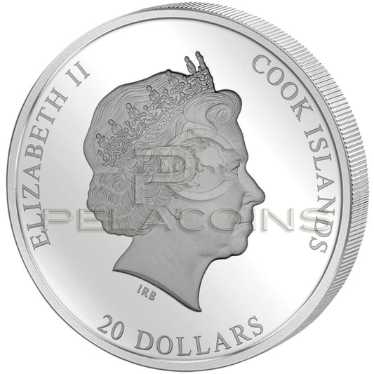 Cook Islands 2016 20$ Gold 25$ Masterpieces of Art Premium - The Three Holy Kings 3oz