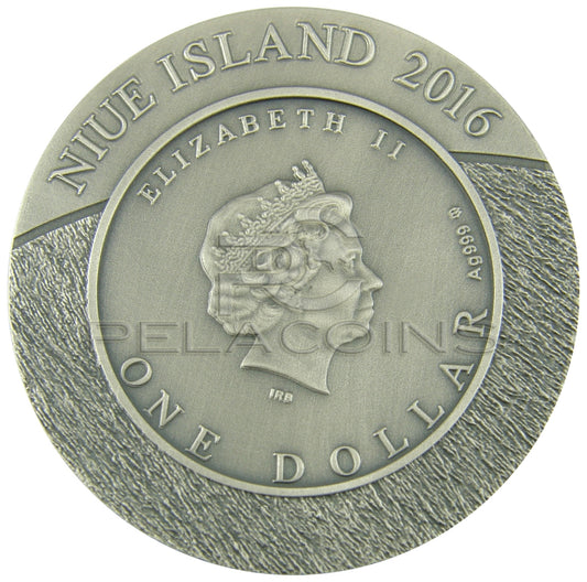 Niue Island 2016 1$ Wildlife Family IV - Black Puma 1oz