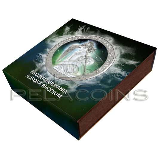 Germania Frozen Aurora 2019 5 Mark 1oz Silver Coin