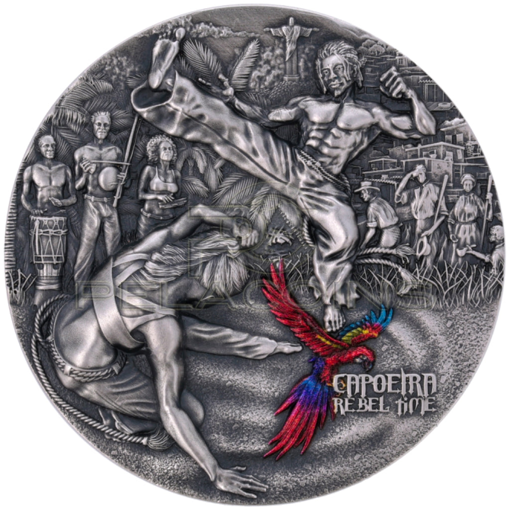 Cameroon 2023 2000 Francs Rebel Time - Capoeira 2oz