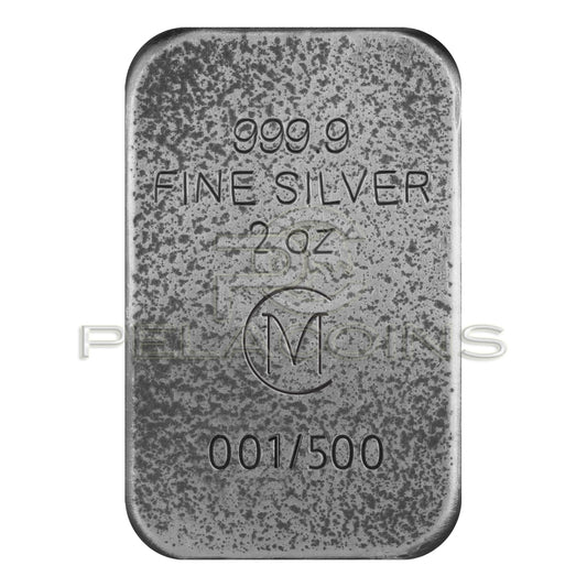 Four Horsemen of the Apocalypse - White Horse 2024 2oz Silver Cast Bar