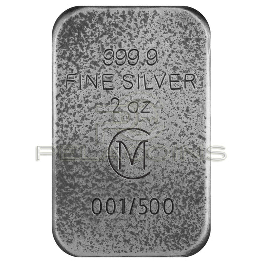 Grim Reaper 2025 2oz Silver Cast Bar