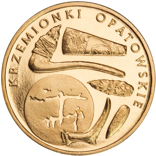 2 zł, Zabytki Kultury Materialnej w Polsce - Krzemionki Opatowskie, 2012