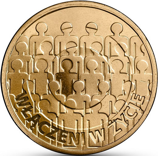 2 zł, 50-lecie działalności Polskiego Stowarzyszenia na Rzecz Osób z Upośledzeniem Umysłowym, 2013