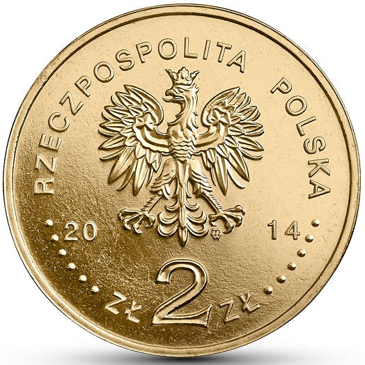 2 zł, 100. rocznica urodzin Jana Karskiego (1914-2000), 2014