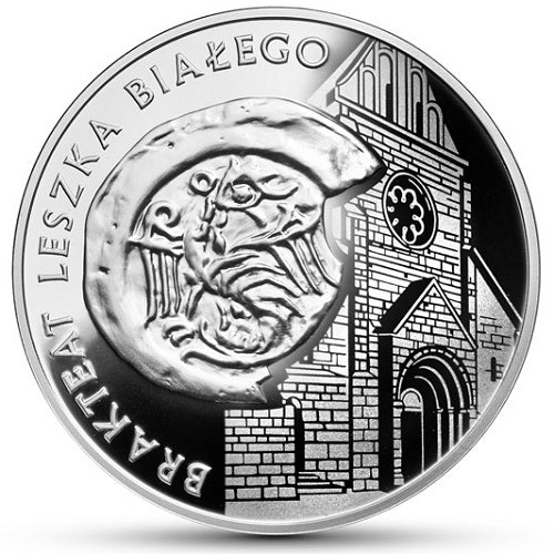 10 zł, Historia monety polskiej – brakteat Leszka Białego , 2014