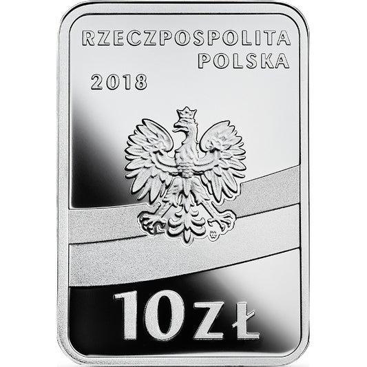 10 zł, Stulecie odzyskania przez Polskę niepodległości - Ignacy Jan Paderewski, 2018