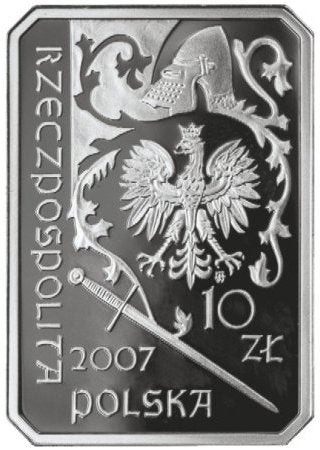 10 zł, Historia Jazdy Polskiej - Rycerz ciężkozbrojny - XV wiek, 2007