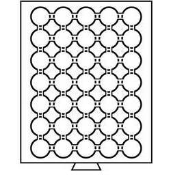 Kaseta MB CAPS 28 na monety 2 zł w kapslach