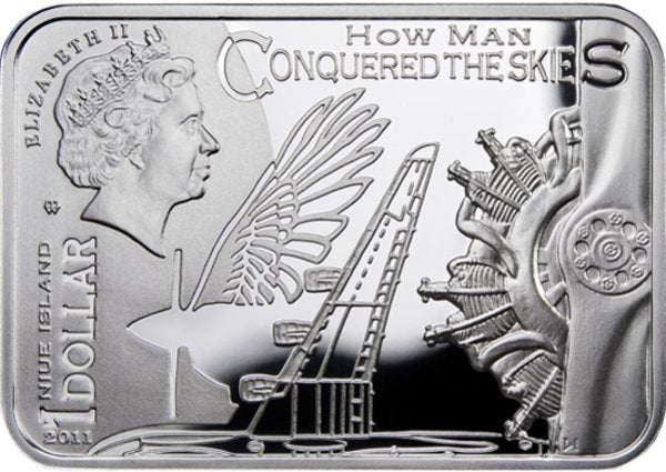 1 $, Jak człowiek zdobywał przestworza - Samolot, 2011