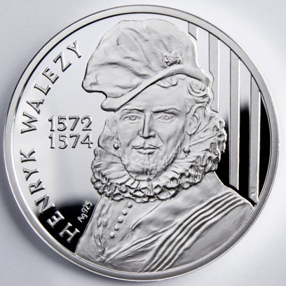Koronowani Królowie Polski - Henryk Walezy (1573-1574) - zestaw srebrny, 2010