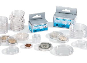 Kapsle na monety 41 mm - opakowanie (10 szt.), Leuchtturm