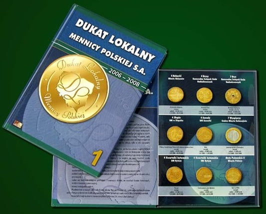 Album "Dukat lokalny Mennicy Polskiej S.A. 2006-2008" - tom 2