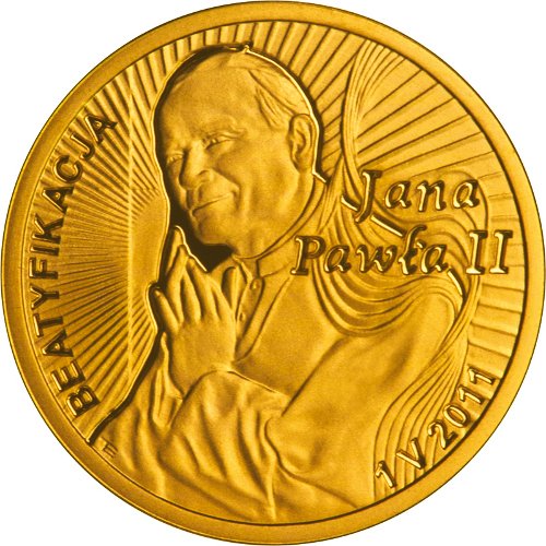 100 zł, Beatyfikacja Jana Pawła II 1 V 2011 r., 2011