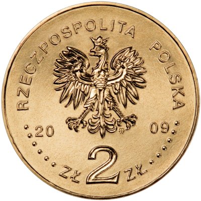 2 zł, 25. rocznica śmierci Księdza Jerzego Popiełuszki, 2009