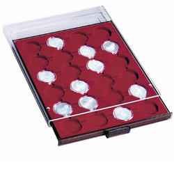 Kaseta MB CAPS 32 na monety 10 zł w kapslach + szuflada w kolorze dymnym