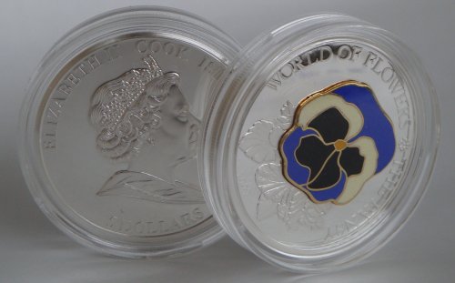 5 $, Kwiaty świata - Bratek w Cloisonné, 2009