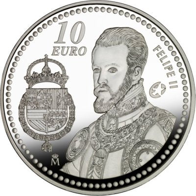 10 Euro, Program Europa - Król Filip II (1556-1598), 2009