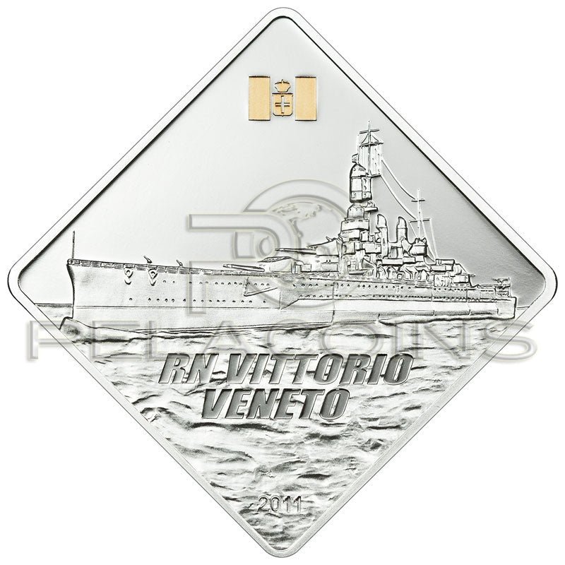 Palau 2011 10$ RN Vittorio Veneto