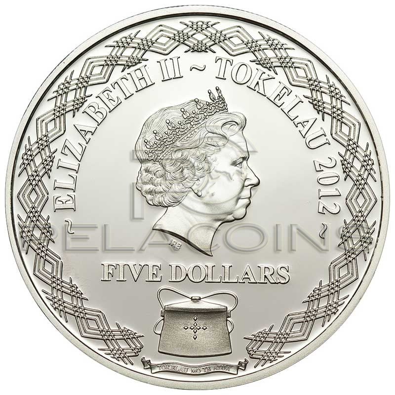 Tokelau 2012 5$ Orca - Orka