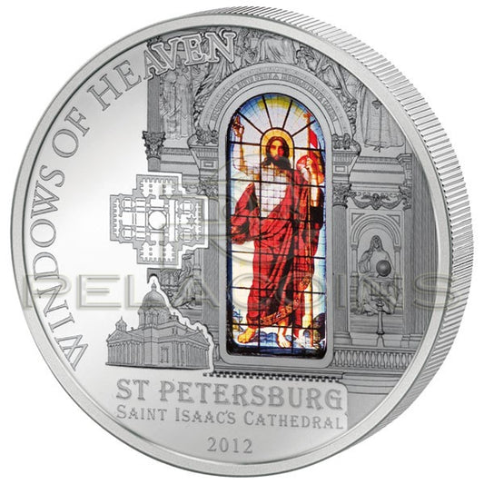 Cook Islands 2012 10$ Windows of Heaven Saint Petersburg