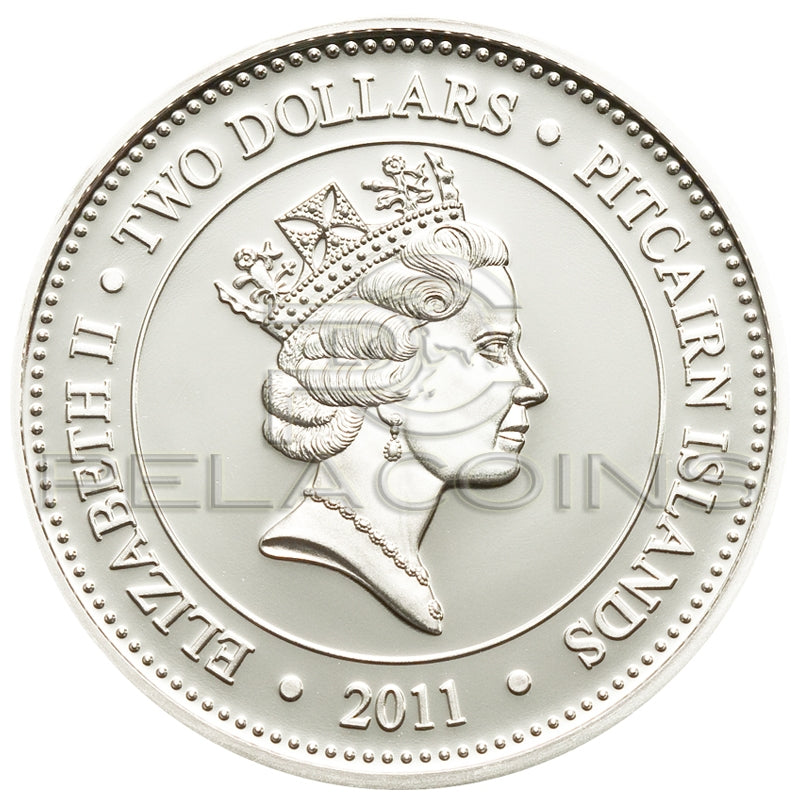 Pitcairn Islands 2012 2$ Anoplogaster Cornuta - Deep Sea Fish 4