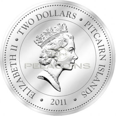 Pitcairn Islands 2011 2$ Melanostomias Biseriatus - Deep Sea Fish 3