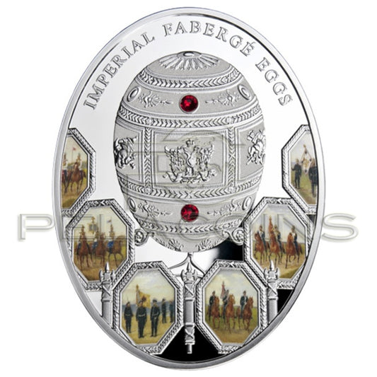 Niue Island 2012 2$ Napoleon Faberge VII