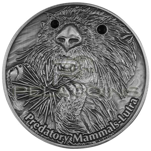 Fiji 2012 10$ Predatory Mammals Lutra - Wydra