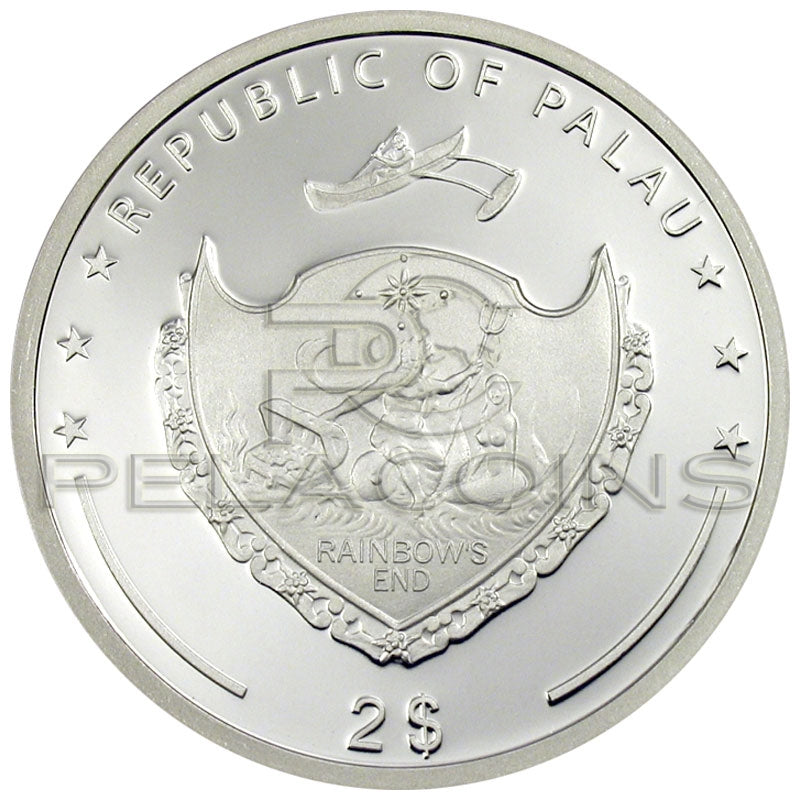 Palau 2011 2$ Konik Polny - Świat Insektów