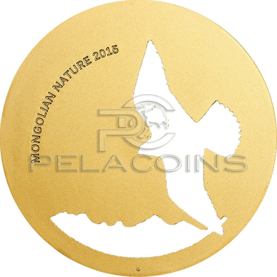 Mongolia 2015 500 Togrog Mongolian Nature - Falco cherrug