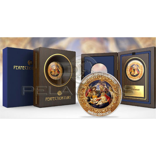 Niue Island 2015 10$ Perfection in Art - Madonna of the Magnificat 2oz
