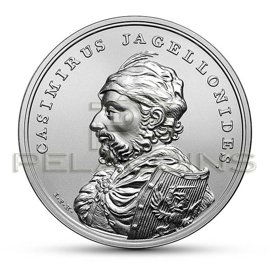 Polska 2015 50 zł Skarby Stanisława Augusta – Kazimierz Jagiellończyk