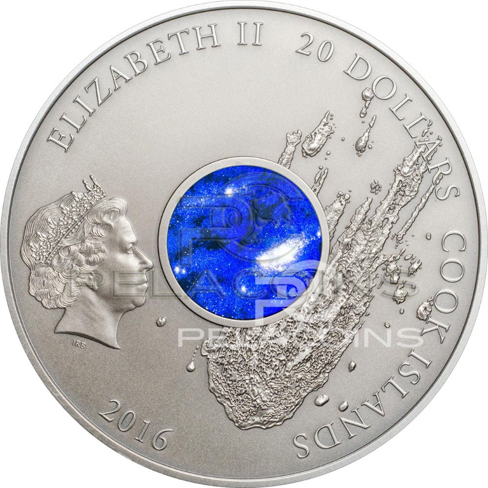 Cook Islands 2016 20$ Campo del Cielo Meteorite 3oz