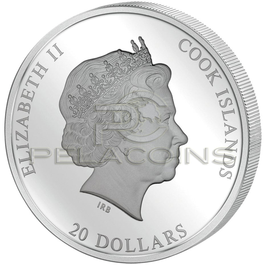 Cook Islands 2016 20$ Gold 25$ Masterpieces of Art Premium - The Three Holy Kings 3oz