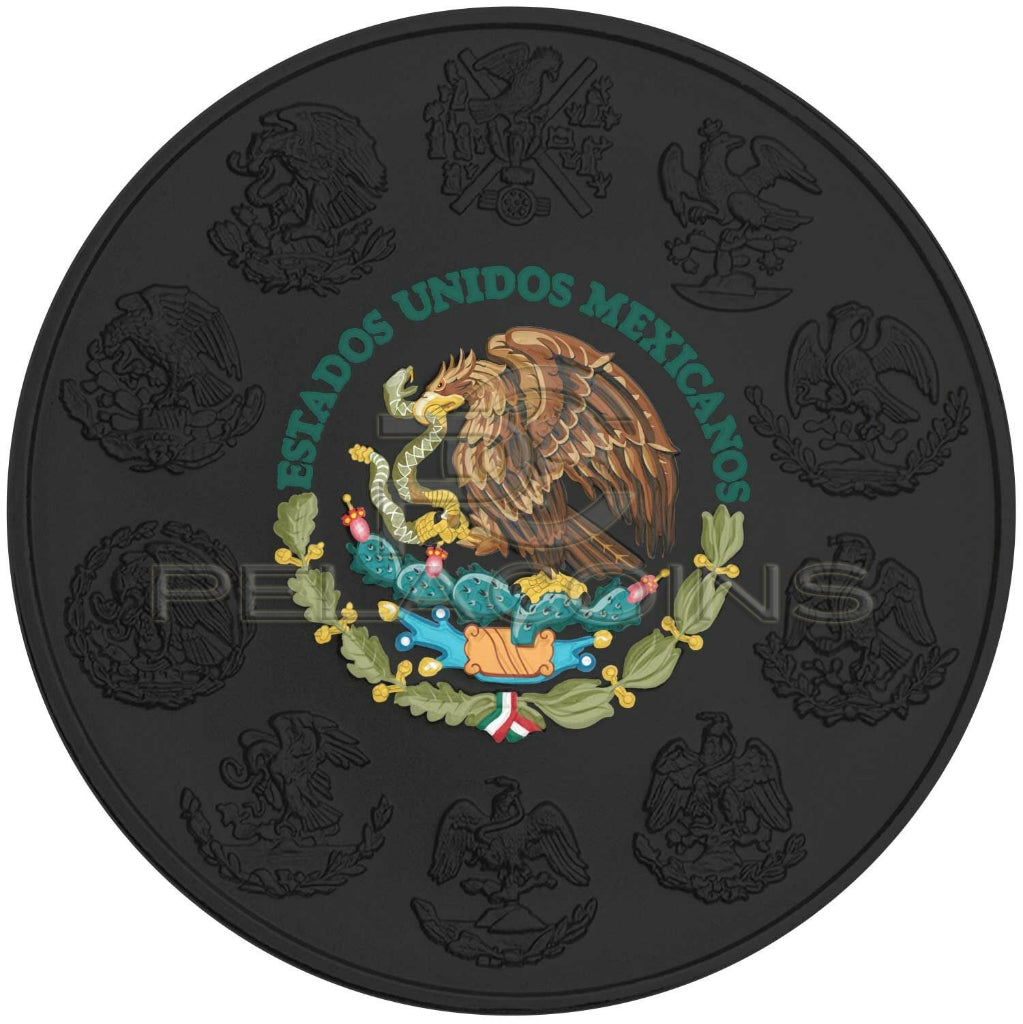 Libertad 2016 1 Onza Day of the Dead Ruthenium, color 1oz