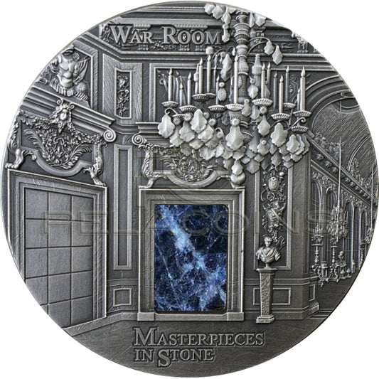Fiji 2018 10$ WAR ROOM Versailles Masterpieces In Stone 3oz