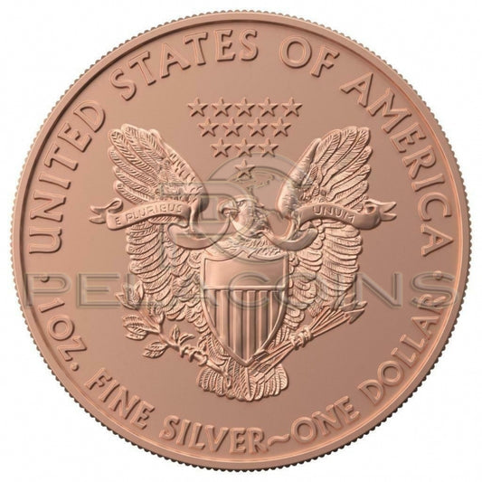 USA 2019 1$ American Eagle King´s Skull 1oz