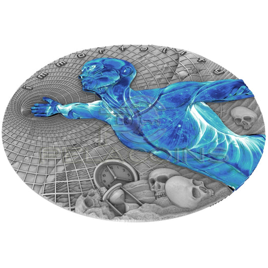 Niue Island 2018 2$  IMMORTALITY - Code of the Future 2oz