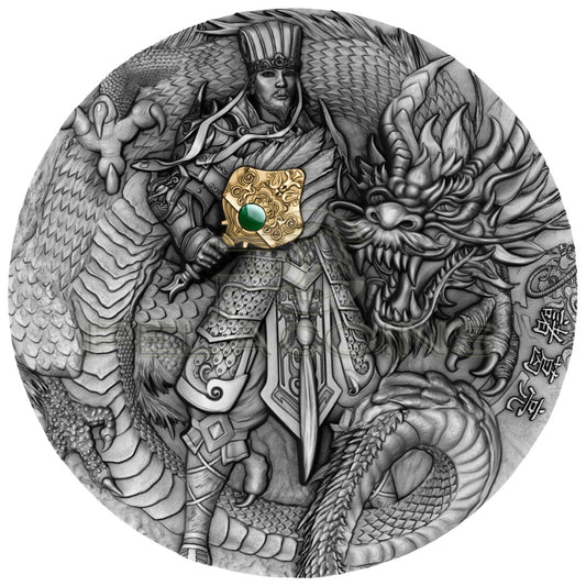 Niue Island 2020 5$ ZHUGE LIANG Famous Chinese Warriors 2oz