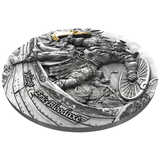 Niue Island 2020 5$ ERIC BLOODAXE - Vikings 2oz