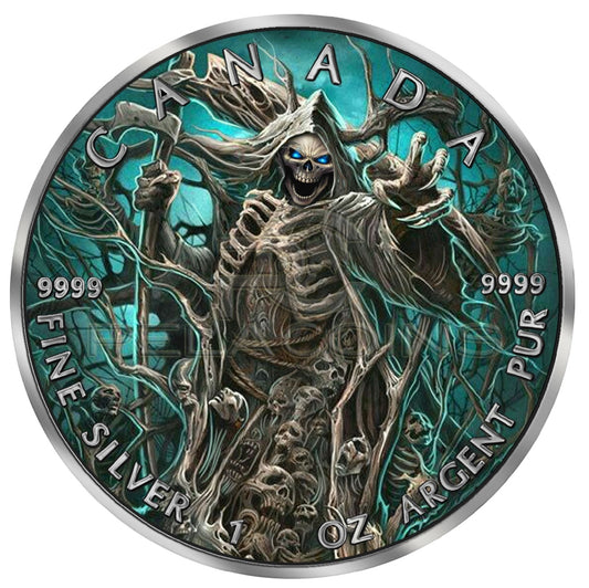 Canada 2023 5$ GRIM REAPER - Maple Leaf Armageddon VI