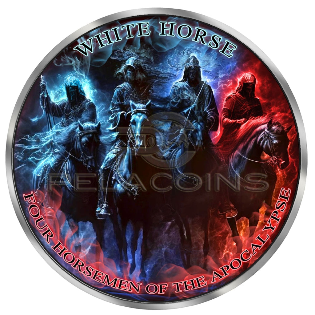 Canada 2023 5$ Four Horsemen of the Apocalypce - White Horse 1oz